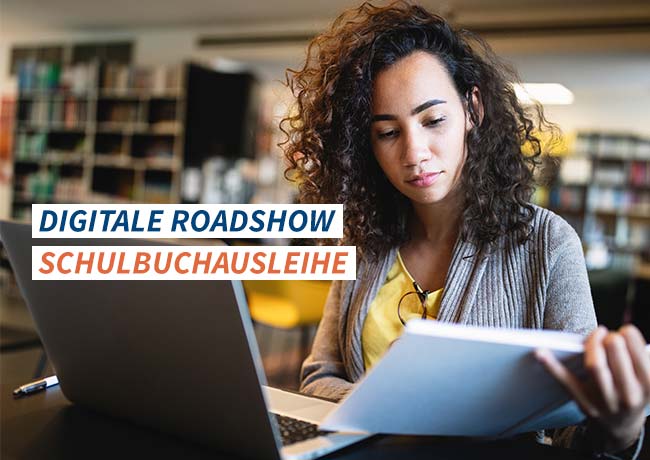 Teaser Roadshow Schulbuchausleihe